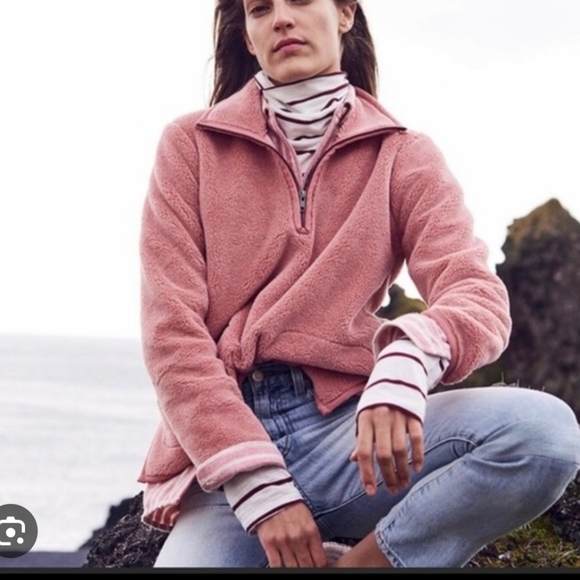 Madewell sherpa popover - Picture 2 of 8